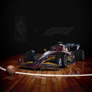 Fórmula 1 inova e faz pintura de carros baseada em times da NBA