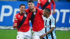 Atlético Goianiense tem menos gols marcados que o Grêmio