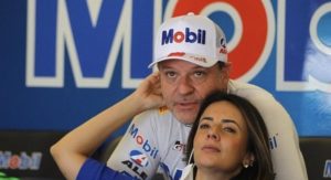 Rubinho Barrichello reata relacionamento com Paloma Tocci